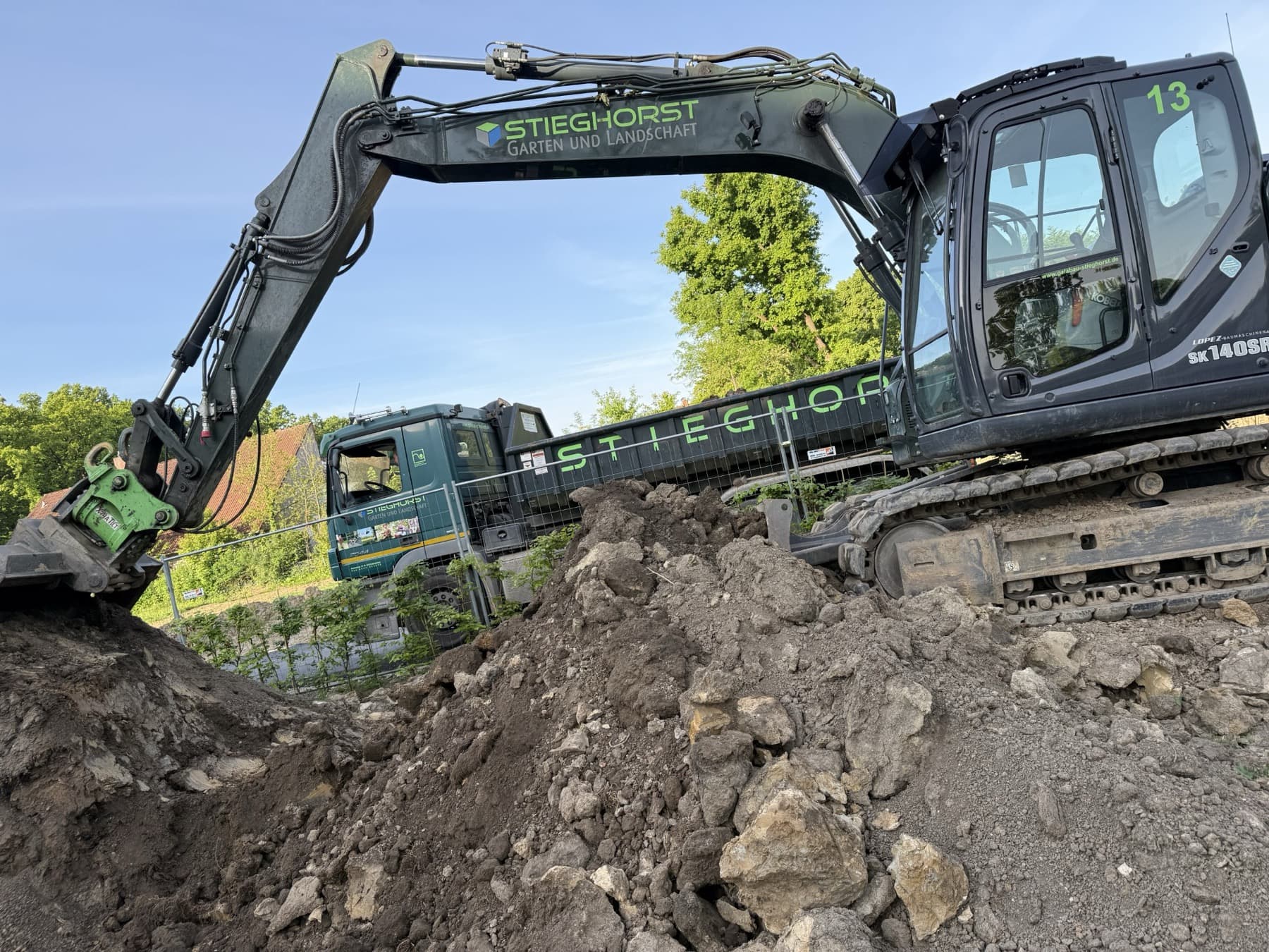 Erdbau Landschaftsbau Bielefeld