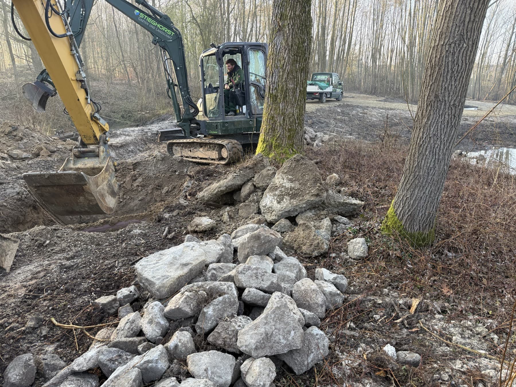 Gewässerunterhaltung – Landschaftsbau Bielefeld
