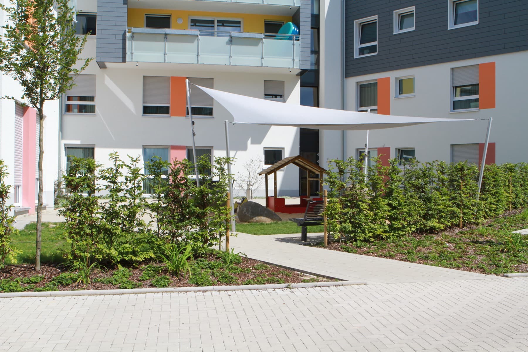 Gartenanlage Wohnungsbau Bielefeld