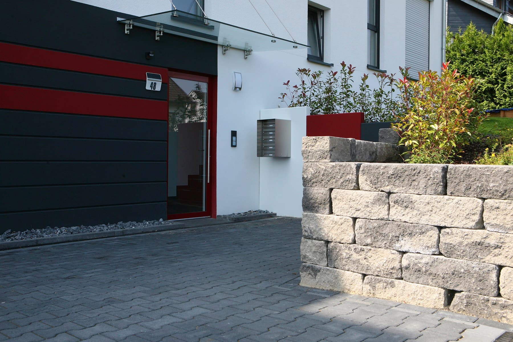 Grünfläche Wohnanlage Bielefeld
