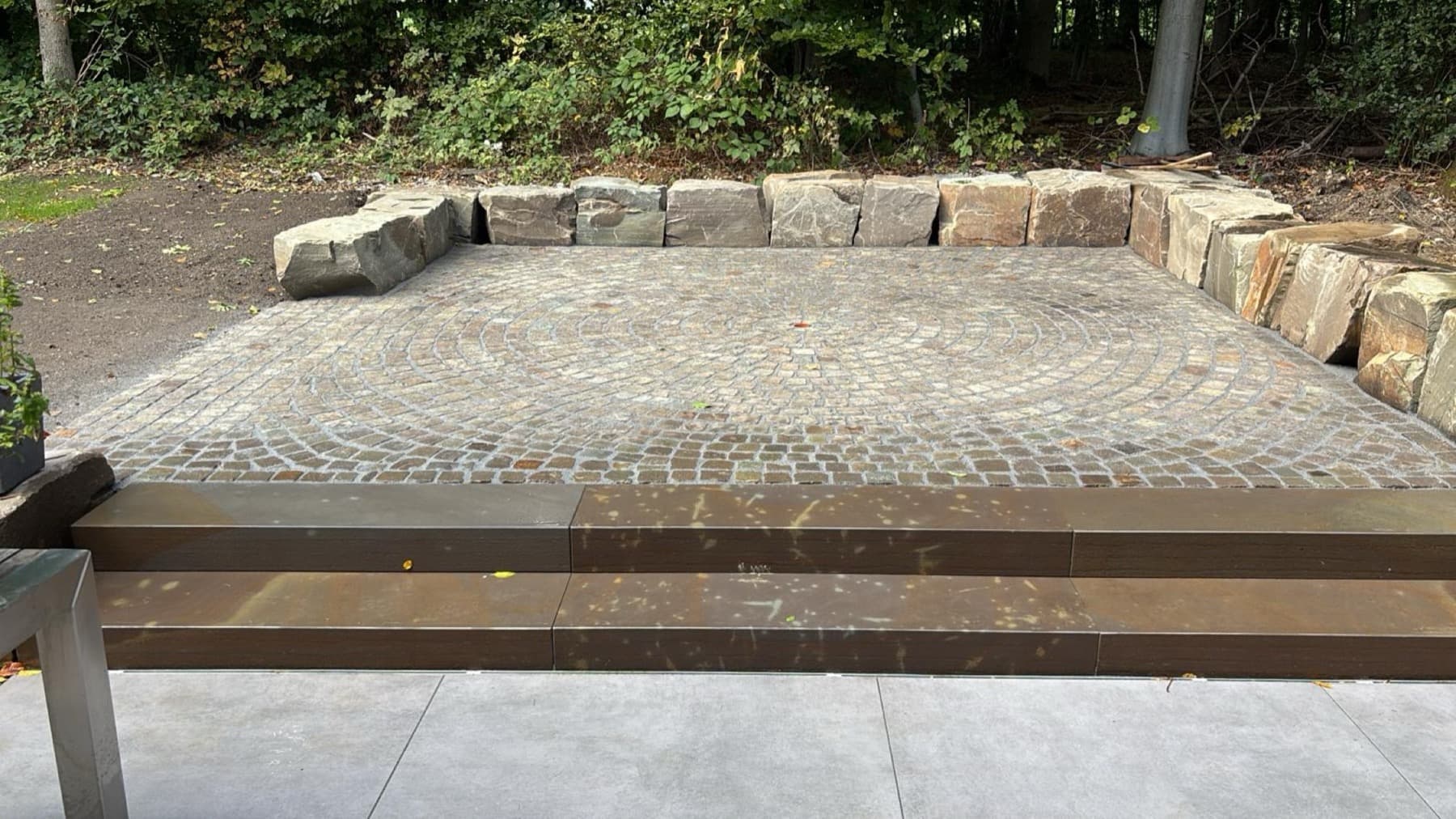 Terrassengestaltung Privatgarten Bielefeld