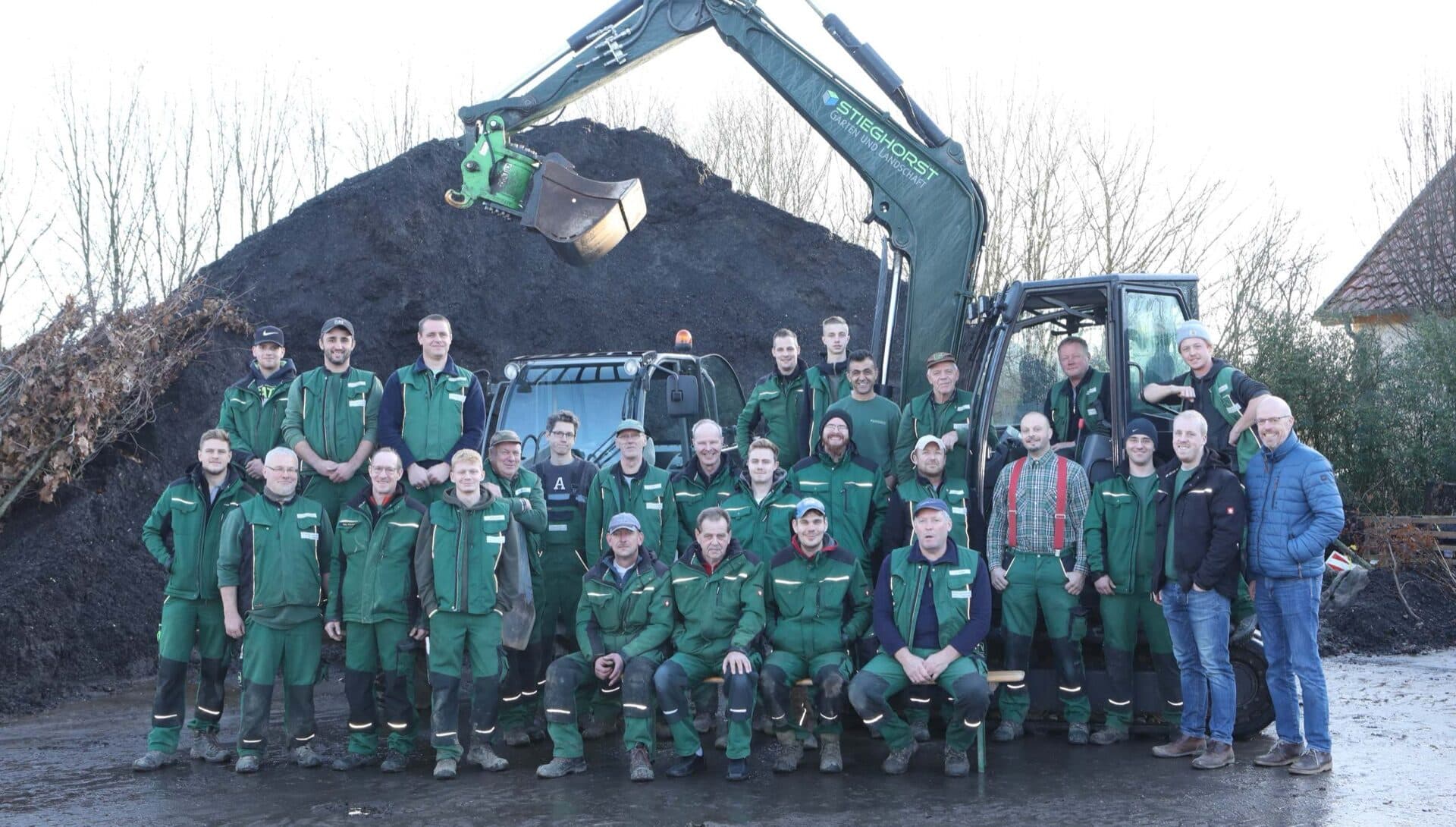 Professionelles Gartenbau Team Stieghorst in Bielefeld